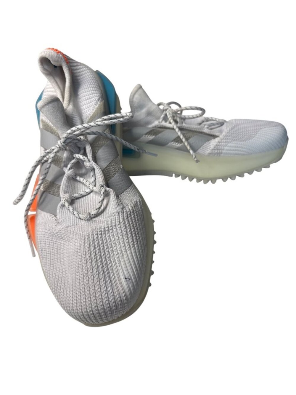 Adidas NMD S1 Casual Shoes Cloud White/Grey/Blue Sz 13 FZ5707
